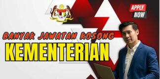 Banyak jawatan kosong ditawarkan dalam Kementerian