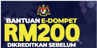 Bantuan e-Dompet RM200 dibayar Sebelum Aidiladha