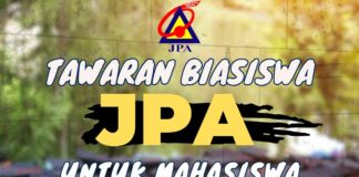 Tawaran Biasiswa JPA Untuk Pelajar Tahun 2023