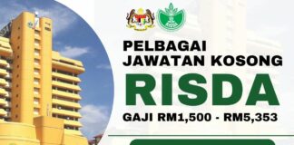 RISDA Buka Pengambilan Banyak Jawatan Dengan Gaji RM1,500 – RM5,353