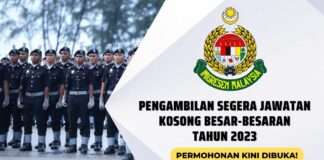 Pengambilan Segera Jawatan Kosong di Jabatan Imigresen Malaysia 2023 Jabatan Imigresen Malaysia