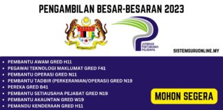 Pengambilan Besar-besaran Lembaga Pertubuhan Peladang (LPP) Tahun 2023