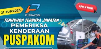 Temuduga Terbuka Pengambilan Baru PUSPAKOM 2023