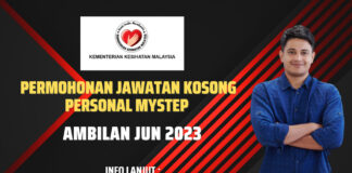 Jawatan Kosong Kementerian Kesihatan Malaysia 2023