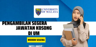 Permohonan Jawatan Kosong Universiti Malaya Jun 2023