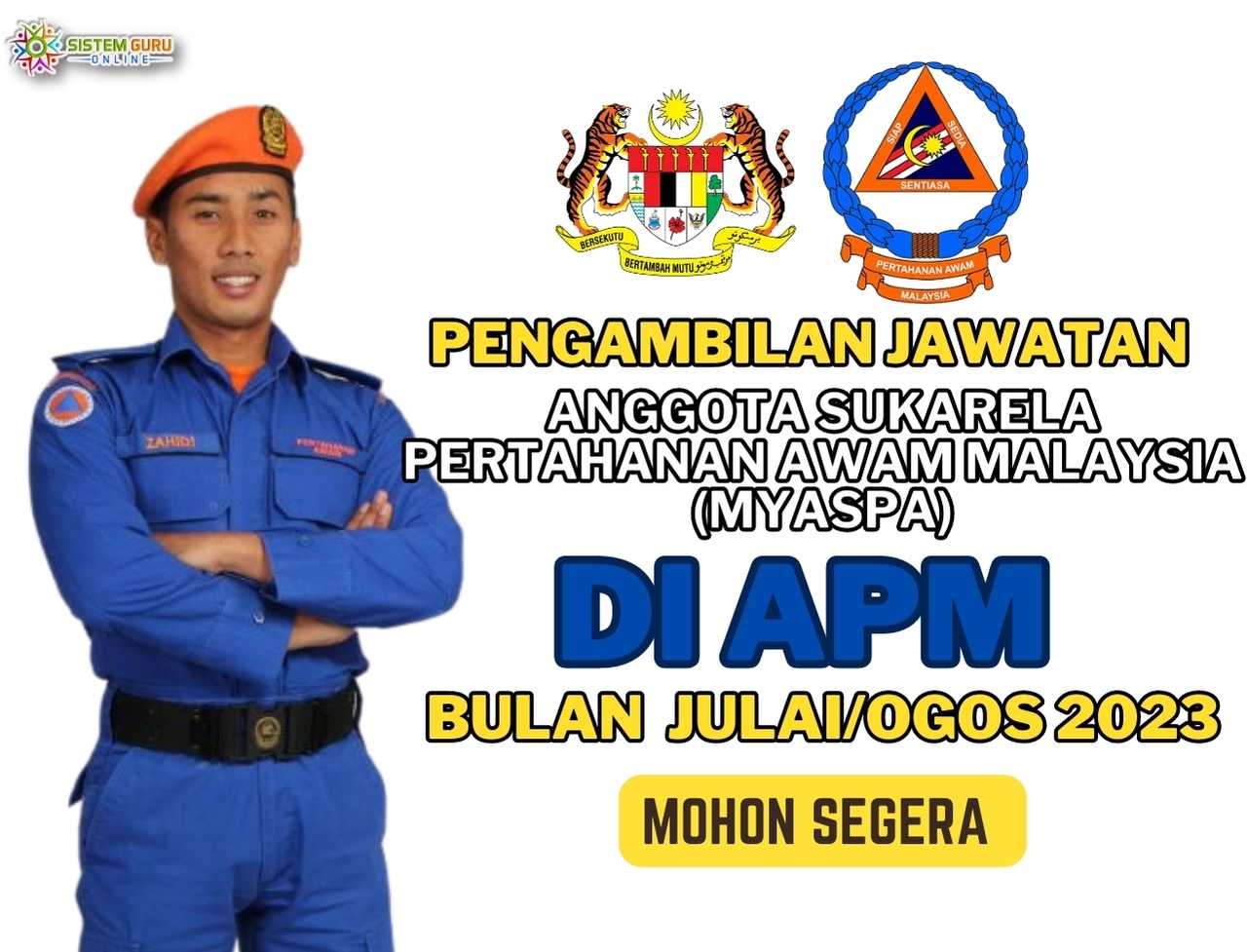 Pengambilan Jawatan Kosong Di APM Tahun 2023