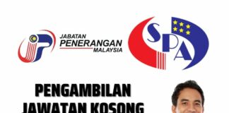 Kemasukan Segera Jawatan Kosong Jabatan Penerangan Malaysia Bulan 7 SPA