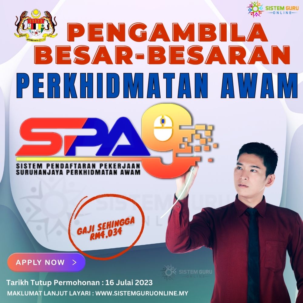 Pengambilan Perkhidmatan Awam Besar-besaran Awam Gaji Bermula RM1,362. ...