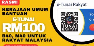Kredit eTunai RM100 Untuk B40, M40 : Syarat & Kelayakan