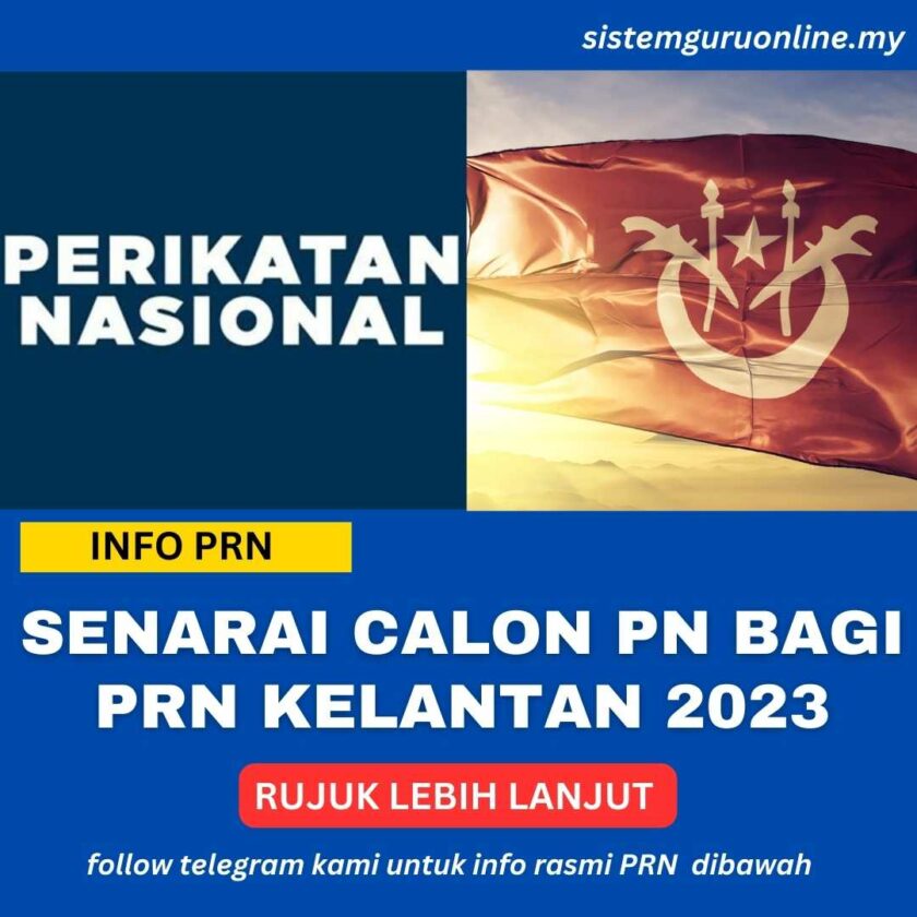 Senarai Calon PN Bagi PRN Kelantan 2023