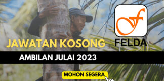 Kerja Kosong Di Felda Lembaga Kemajuan Tanah Persekutuan Julai 2023