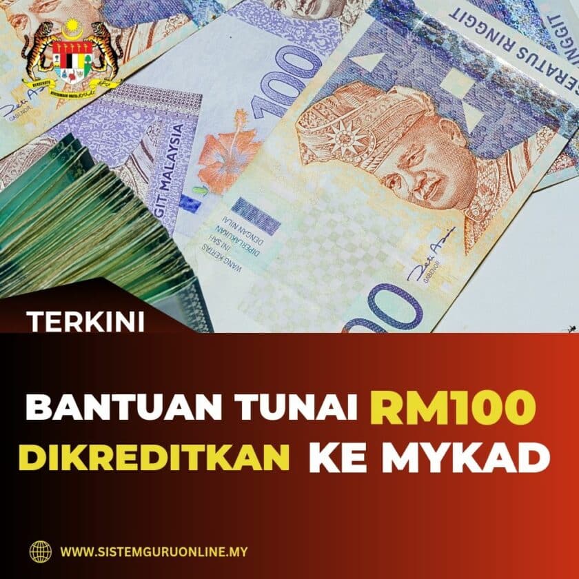 Bantuan Tunai RM100 Dikreditkan Ke MyKad Sekali Lagi Bulan Ini ...