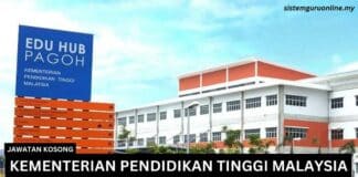 Dibuka Permohonan Kerja Di Kementerian Pendidikan Tinggi Bulan Ogos 2023
