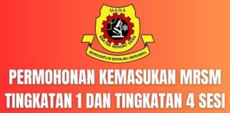 Permohonan Kemasukan MRSM Tingkatan 1 Dan Tingkatan 4 Sesi 2023/2024 Permohonan Kemasukan MRSM Tingkatan 1 Dan Tingkatan 4 Sesi 2023/2024