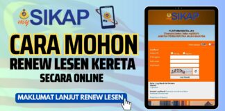 Cara Perbaharu Lesen Memandu Secara Online (MyJPJ/MySikap) 2023