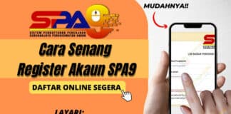 Cara Senang Daftar Akaun Baru SPA9 Cara Senang Daftar Akaun Baru SPA9