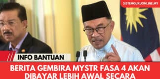 Berita Gembira MySTR Fasa 4 Akan Dibayar Lebih Awal Secara Berperingkat Berita Gembira MySTR Fasa 4 Akan Dibayar Lebih Awal Secara Berperingkat