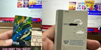 15 Langkah Untuk Dapatkan Kad Visa Debit Touch n Go (TNG) Dengan Title Dato & Datin