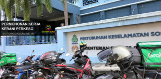 Permohonan Kerja Perkeso Pegawai Kerani September 2023
