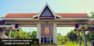 Permohonan Jawatan UTM Sebagai Pekerja Sambilan Harian September 2023