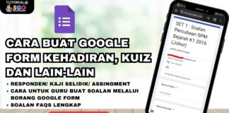 CARA BUAT GOOGLE FORM