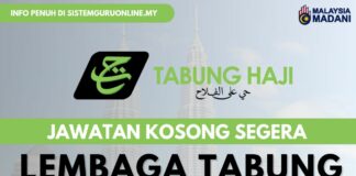 Kerja Kosong Lembaga Tabung Haji