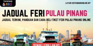 Jadual Feri Pulau Pinang : Panduan dan Cara Beli Tiket Feri Pulau Pinang Online JADUAL FERI PULAU PINANG