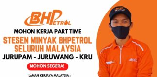 Cari Kerja Part Time BHPetrol di Seluruh 370 Cawangan Dalam Malaysia Kerja Part Time BHPetrol