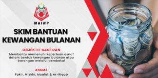 Bantuan MAIWP Menawarkan 30 Skim Zakat Kepada Individu Berkelayakan Bantuan MAIWP
