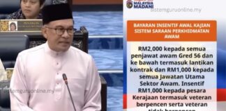 Bantuan RM2000 Kepada Penjawat Awam untuk Gred 56 Kebawah Serta Inisiatif Pekerja Swasta Dalam Pembentangan Bajet 2024 bantuan rm2000 kepada penjawat awam