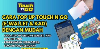 Cara Top Up Touch n Go (E-Wallet & Kad) Dengan 5 Langkah Mudah cara top up touch n go