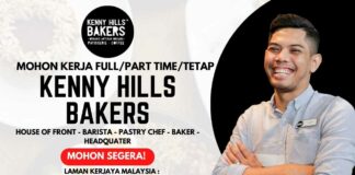 Mohon Kerja Kenny Hills Bakers yang Menyediakan 6 Jawatan Untuk Dimohon kerja kenny hills bakers