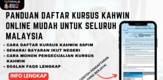 Panduan Daftar Kursus Kahwin Online Mudah Untuk Seluruh Malaysia Panduan Daftar Kursus Kahwin Online Mudah Untuk Seluruh Malaysia