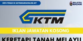 Iklan 2 Jawatan Kosong KTMB