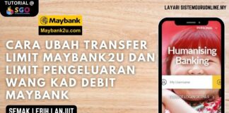 Cara Ubah Transfer Limit Maybank2u dan Limit Pengeluaran Wang Kad Debit Maybank Cara Ubah Transfer Limit Maybank2u dan Limit Pengeluaran Wang Kad Debit Maybank