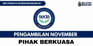 3 Jawatan Kosong SEDA Bulan November Dibuka Untuk Semua JAWATAN KOSONG SEDA