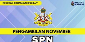 PENGAMBILAN SPN KELANTAN NOVEMBER 2023