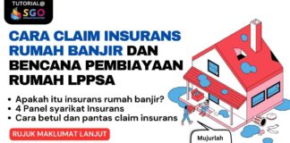 cara claim insurans rumah banjir