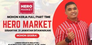Cara Mohon Kerja Hero Market yang Menawarkan 21 Kekosongan Jawatan SPM, Diploma dan Ijazah kerja hero market