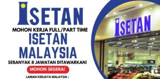 mohon kerja isetan
