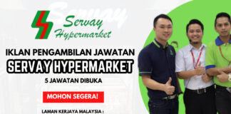 Mohon Kerja Servay Hypermarket