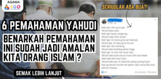 6 Pemahaman Yahudi : Benarkah Pemahaman Ini Sudah Jadi Amalan Kita Orang Islam ? 6 Pemahaman Yahudi