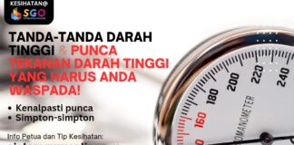 Tanda-Tanda Darah Tinggi dan 6 Punca Tekanan Darah Tinggi yang Harus Anda Waspada! Tanda-Tanda Darah Tinggi dan Punca Tekanan Darah
