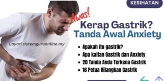 Kerap Gastrik? Awas Tanda Awal Anxiety dan 16 Cara Hilangkan Gastrik Kerap Gastrik? Awas Tanda Awal Anxiety dan 16 Cara Hilangkan Gastrik