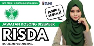 Jawatan Kosong RISDA Disember 2023 Jawatan Kosong RISDA Disember 2023