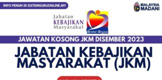 Jawatan Kosong JKM Disember 2023 _Jawatan Kosong jkm Disember 2023