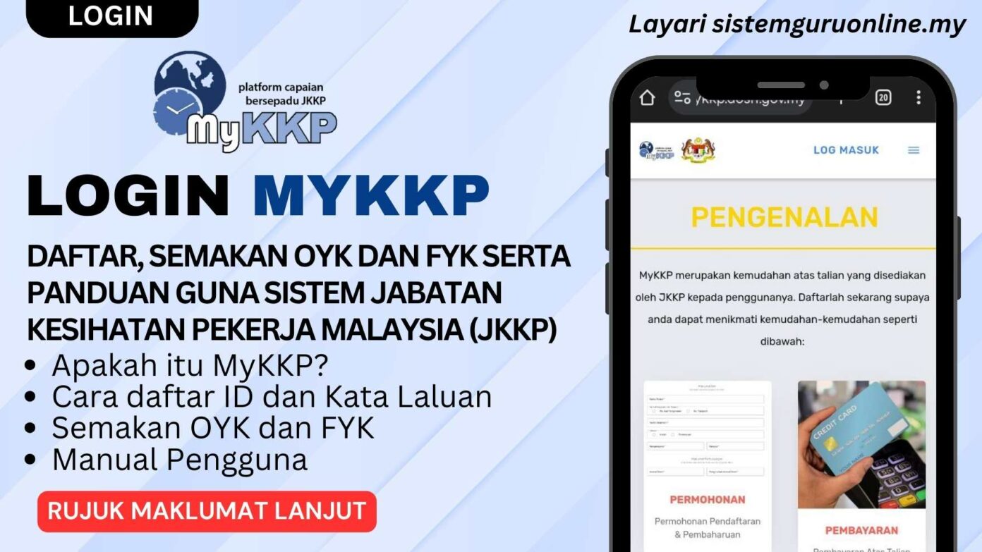 Login MyKKP : Daftar, Semakan OYK Dan FYK Serta Panduan Guna Sistem ...