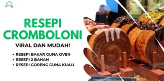 3 Resepi Cromboloni Viral Serta Cara Penyediaannya 3 Resepi Cromboloni Viral Yang Mudah, Sedap dan Manis