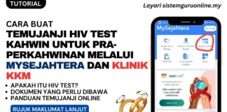 hiv test kahwin