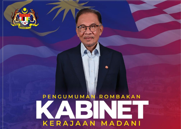 Rombakan Kabinet 2023 Dan Senarai Menteri Malaysia